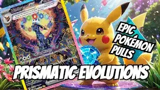 OPENING the RAREST Prismatic Evolutions Pokémon Poster Collection!