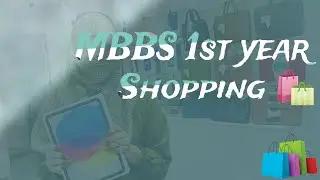 Shopping for MBBS 1st year | #neetmotivation #mbbsmotivation #shoppingvlog
