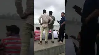 Marine drive road in Mumbai.