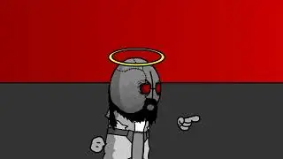 jebus death scene be like ||| madness combat