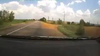 ДТП Улетел в подсолнухи  Авария  Видеорегистратор