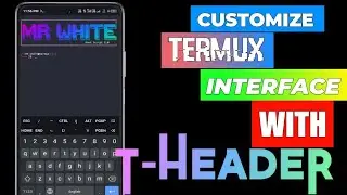 How to customize termux welcome screen | T-HEADER | Technical White Hat
