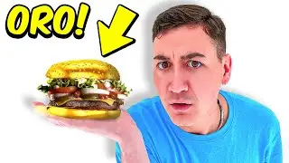 MANGIO SOLO ORO PER 24 ORE!