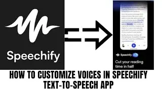 How to customize voices in Speechify text-to-speech App