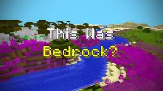 Minecraft Bedrock in 2014 Was a Different Game