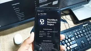 Install Pitch Black Recovery Project v3.0.0 on Redmi Note 8/8T Ginkgo/Willow | Based on TWRP 3.5.0