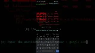 Red hawk information gathering Tool in Termux 