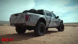 Ford Raptor NPR on Fuel Block 17x9 by RAW Wheels and Tires