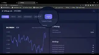 Token claim tutorial on the ICP blockchain chain