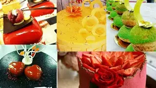 100 desserts decorations  ideas 2020 / chocolate  desserts garnish and decorations ideas & tips