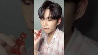 Gummy bear was bitten by a snake