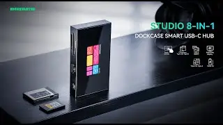 Dockcase Studio: Smart USB-C Hub 8-in-1