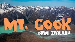 Helicopter Photography Tips, Mt. Cook New Zealand