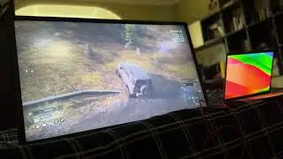 SnowRunner Gameplay on MacBook Air M1 on External Display