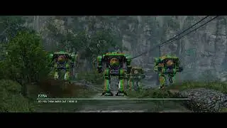 MechWarrior 5 Clans - Episode 5 Part 3 - Co-Op Mission: A World on Fire