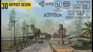 Enemy Outpost 3D Promo /// Sketchup PRO // Lumion 11 / V-Ray