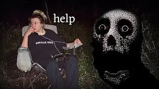 I played Horror Roblox alone in the Appalachian Mountains