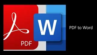 Easiest way to convert PDF to word
