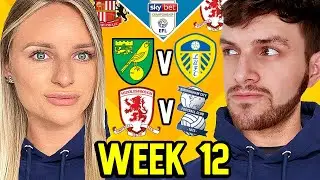 CHAMPIONSHIP PREDICTIONS WEEK 12