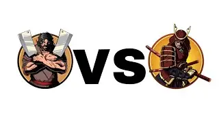Мясник VS Сёгун Мини фильм (очень жёсткий баттл)