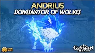 Genshin Impact - Andrius, Dominator of Wolves (World Boss) [JPN Dub]
