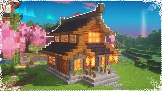 Minecraft Japanese House Tutorial  [Japanese Village EP 16]