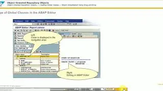 SAP ABAP Training Video Series  || Object-Oriented Repository Objects  TAW 12 (Unit 6)
