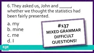 English Grammar Exercises 