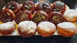 Vlog 🇩🇪/Berliner/Берлинеры/Пончики на ВОДКЕ🍸 /Воздушное с Начинкой/Очень вкусные
