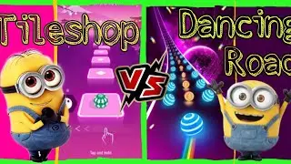 Tiles Hop - Minions Vs Dancing Road Minions || Tiles Hop :EDM_Rush and Dancing Road 