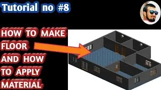 How to Make Floor in revit architecture software | How to apply material on floor in revit |