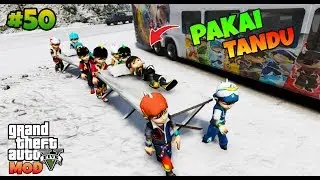 GTA 5 MOD BOBOIBOY KUASA ICE DAN GEMPA DI BAWA PULANG