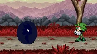 semi dark sonic ,dark sonic, fleetway dark sonic vs scourge