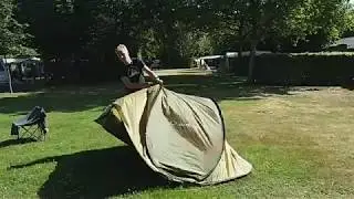 Folding Quechua tent (old model)