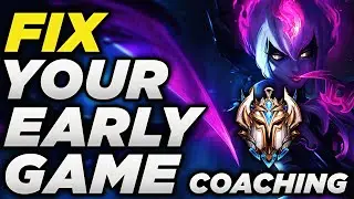 CHALLENGER Evelynn Coaching! Fixing Early Game Mistakes | Platinum 3 (Vod Review)