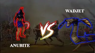 Age of Mythology - Anubite vs Wadjet