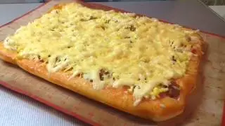 🍕ПИЦЦА-ОТКРЫТЫЙ ПИРОГ!!!🍕