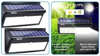 BAXIA TECHNOLOGY 100LED Solar Lights Amazon Products