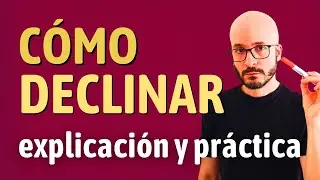 Latín: cómo DECLINAR sustantivos (1.ª declinación)
