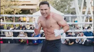 OSCAR DE LA HOYA IN CRAZY SHAPE AT AGE 48 | READY FOR WAR!!
