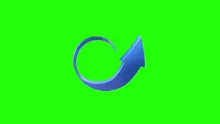 Free HD 3D Arrow Green Screen