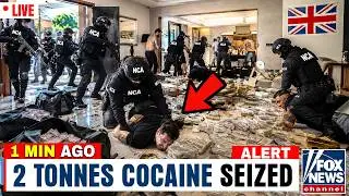NCA & MET RAID: SINALOA CARTEL BUSTED — 120 ARRESTED, £85M & 2 TONNES Cocaine SEIZED