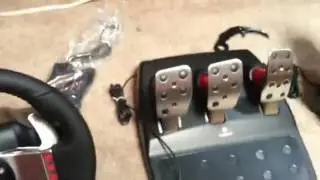 Logitech G27 box opening