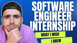 What I Wish I Knew As A Software Engineer Intern