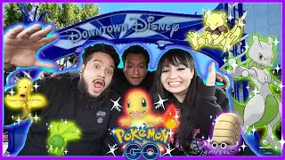 *SHINY* SHINY *SHINY*!!!!! KANTO EVENT AT DOWNTONW DISNEY (POKEMON GO)