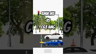BMW M5 vs C63 AMG