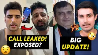 Rajat Dalal Call Recording LEAKED!😧 EXPOSED by Follower?, Dhruv Rathee Vs BJP Leader's Lawyer...