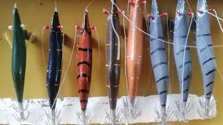 SQUID JIG HANDMADE // UMPAN PANCING CUMI DARI KAYU BAGUS