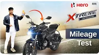Hero Xtreme 125R Mileage Test 🔥 Shocking Mileage 😱