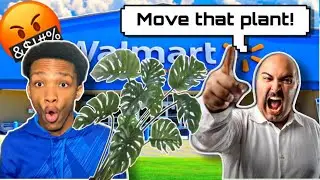 Angry Old Guy Tries To Fight Me Again! Plant Prank Gone Wrong!